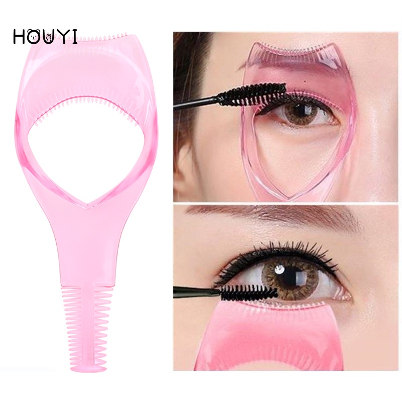 Threeinone Mascara Shield/ Multifunction Plastic Eyeliner Aid Sticker
