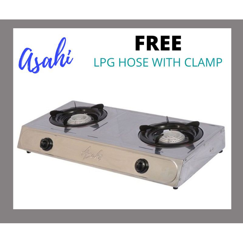 ASAHI DOUBLE BURNER GAS STOVE GS447 Shopee Philippines
