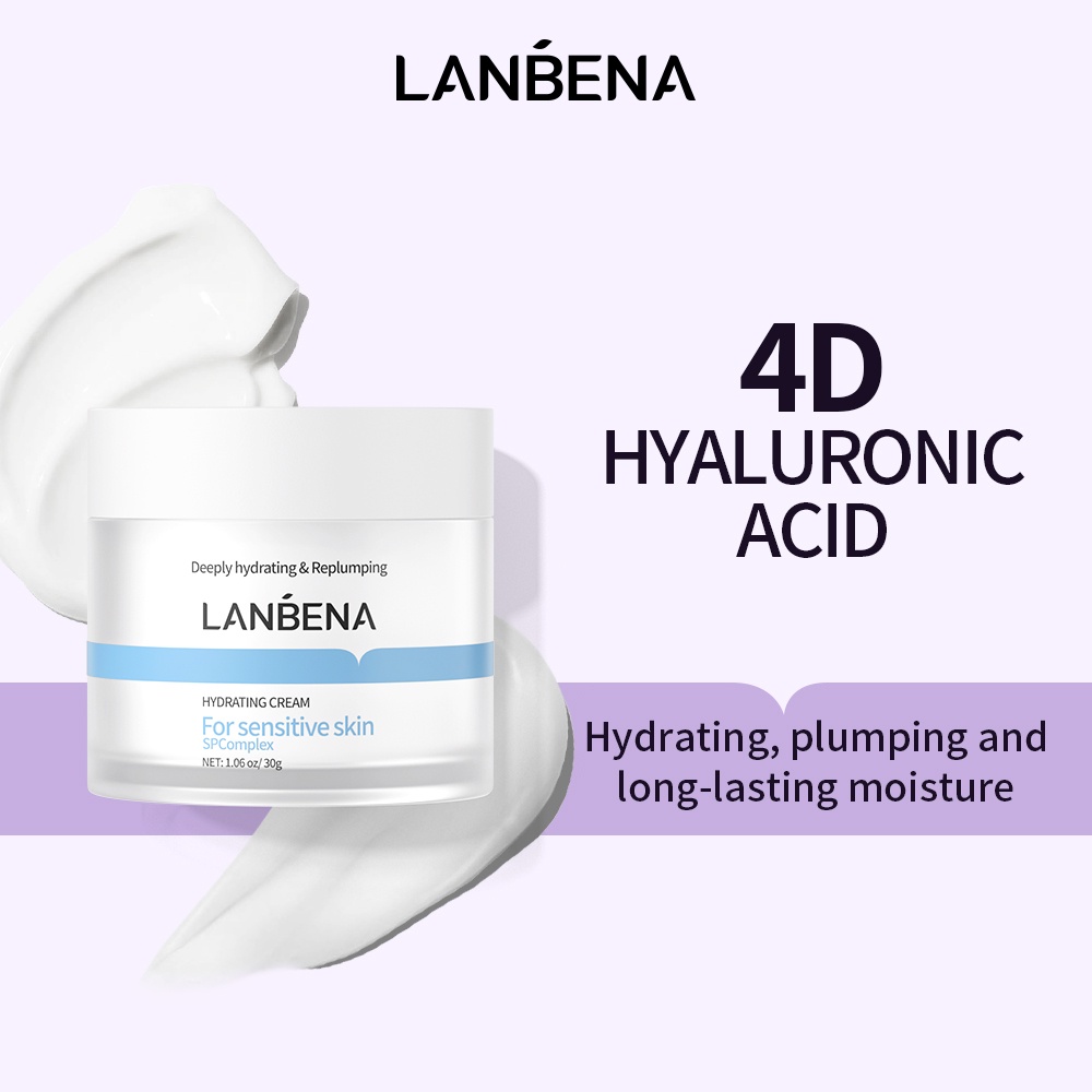 LANBENA Hydrating Cream 4D Hyaluronic Acid Moisturizing Deep Hydration