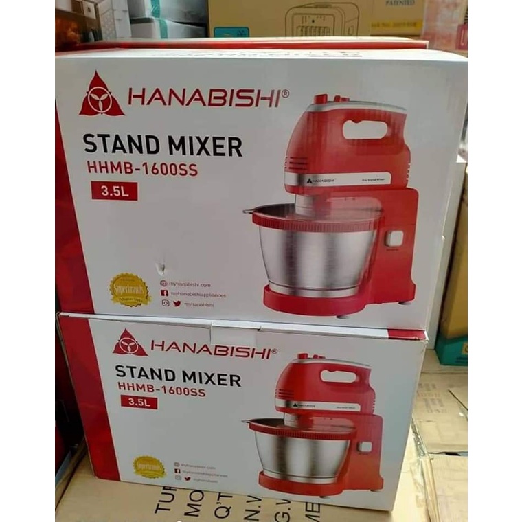 AUTHENTIC HANABISHI STAND MIXER (CAN BE USED AS A HAND & STAND MIXER