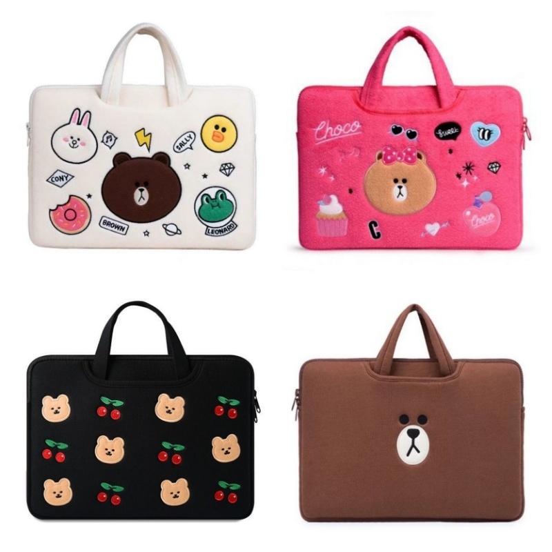 Cute Laptop Bag for 16/15.6/14/13.3/12in Pouch Handbag for iPad 11/10.9