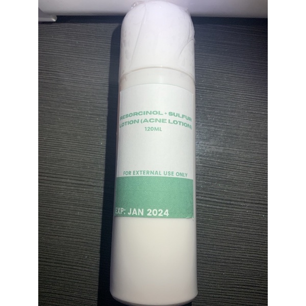 Resorcinol + Sulfur Lotion (Acne Lotion) 120ml Shopee Philippines