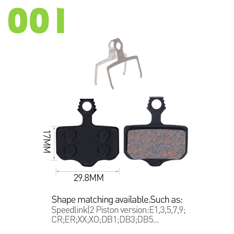1 Pair Mountain Bike Brake Pad for Shimano XT Magura Hydraulic Disc