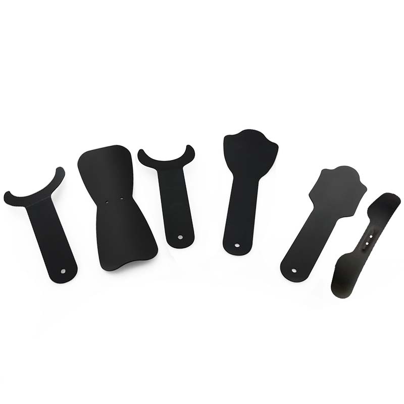 Dentistry 6 Types Dental Black Background Dental Photo Contrast Board