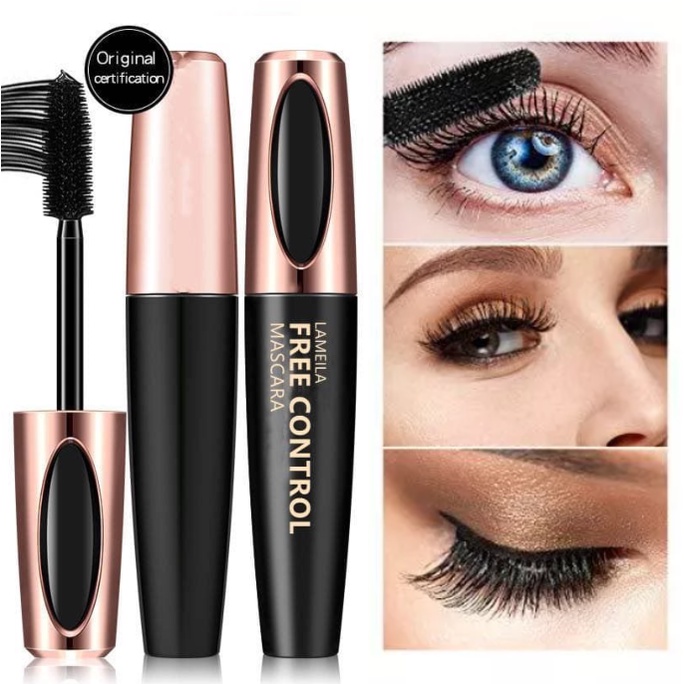 4D Film Waterproof Long Eyelashes Make Up Mascara Eyelash Black Mascara