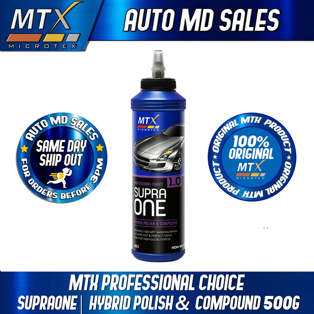 MTX SupraOne Hybrid Rubbing and Polishing Compound 1kg Microtex Supra