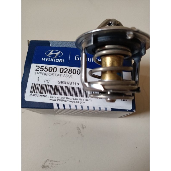 2550002800 THERMOSTAT VALVE FOR HYUNDAI EON 20122019/I10 Shopee