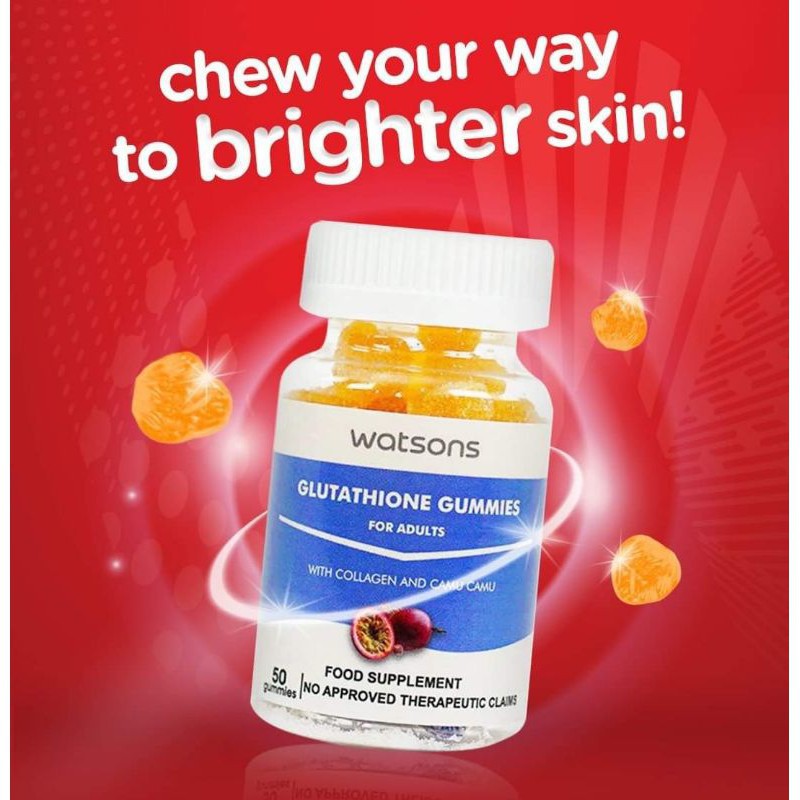 aloe vera soothing gel face cream watsons Watsons Glutathione gummies