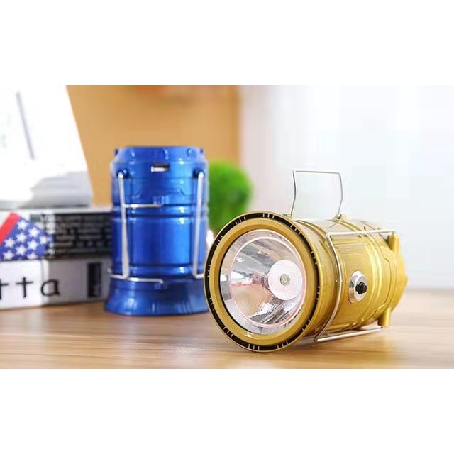 COD Rechargeable Solar LED Camping Lantern w/ Charger (SH5800T