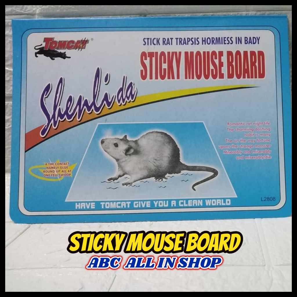 STICKY MOUSE TRAP/BOARD (TOMCAT) Shopee Philippines