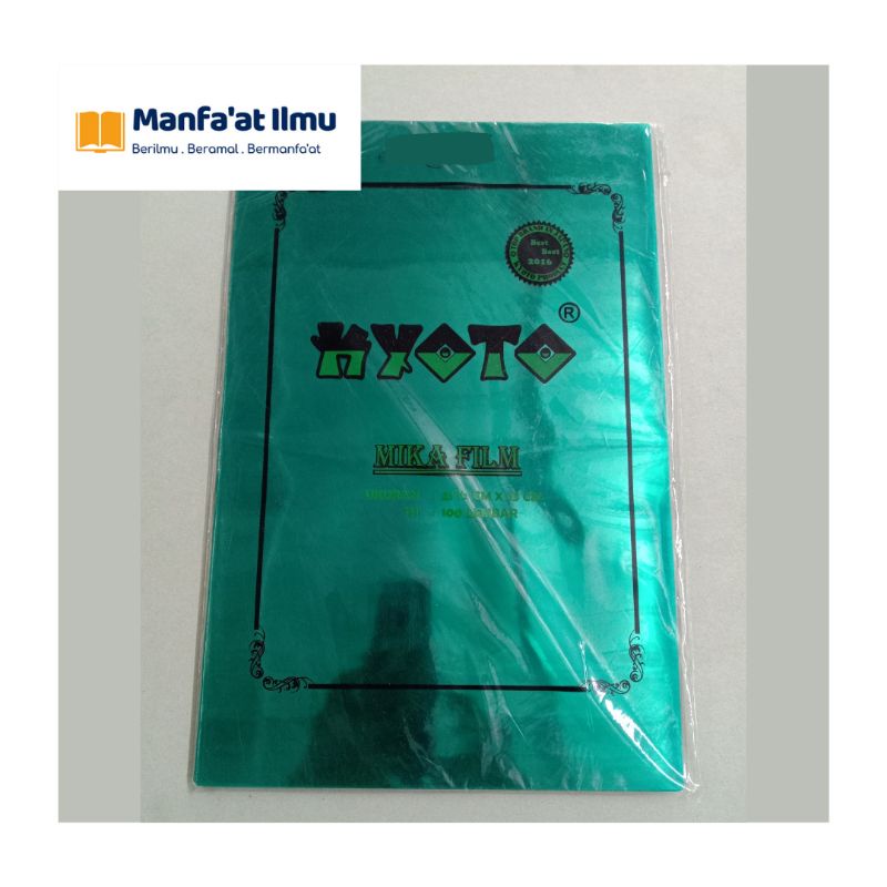 Mika Plastic Book Binding Color & Transparent Folio Per Pack (100