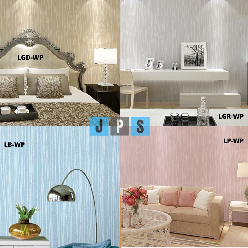 Wallpaper PVC wallpaper self adhesive sticker Shopee Philippines