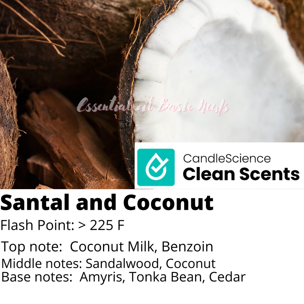 (S W) 30g Candlescience Fragrance Oil, Pure and High Grade Quality