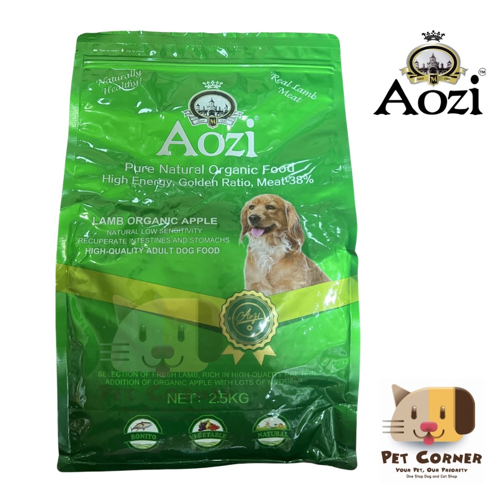 AOZI BEEF / LAMB 2.5KG FOR DOGS FOR ADULT AND PUPPY Shopee Philippines