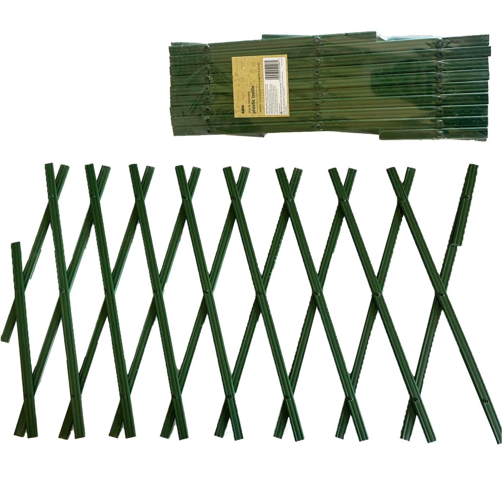 Expandable Garden Trellises PVC Lattice Wall Planter Garden Fence