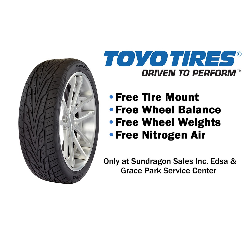 Toyo 265/60 R18 114V Proxes ST3 (PXST3) Tire Shopee Philippines