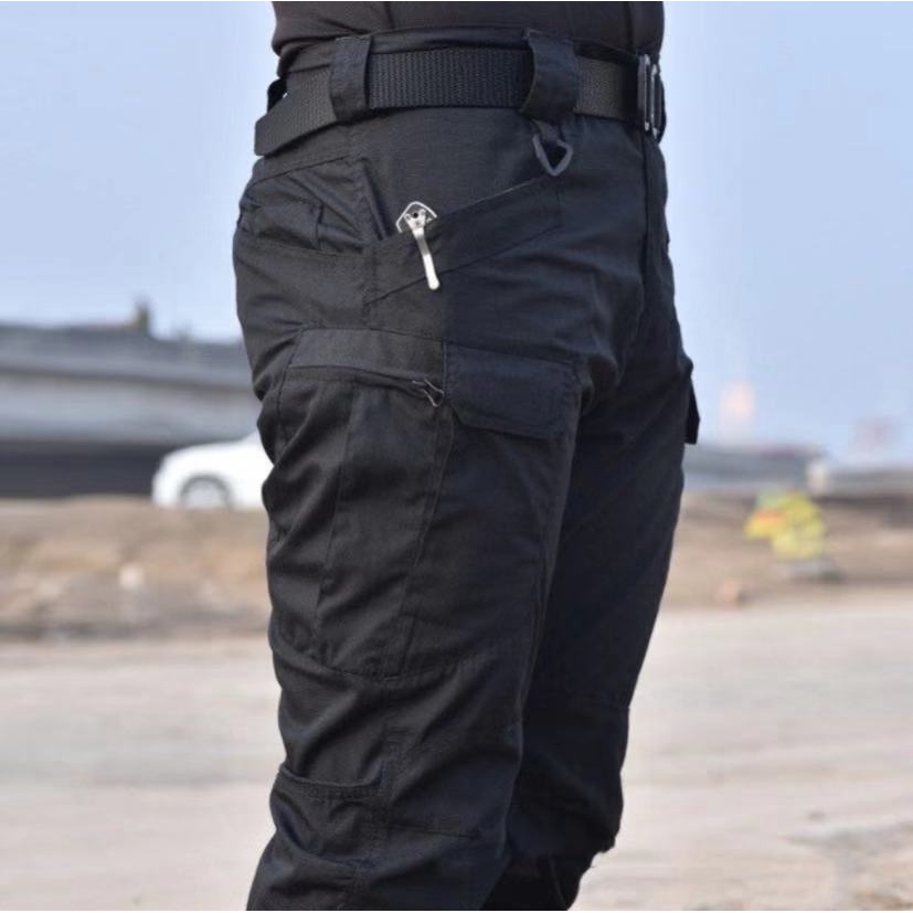 LSB High Quality New IX7 Men's Waterproof Tactical Pants Outside