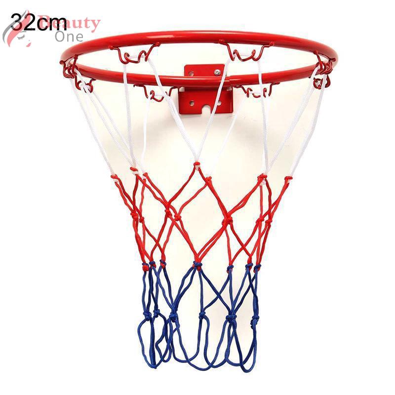 Basketball Hoop Heavy Indoor Metal WallMounted Net Universal 32cm