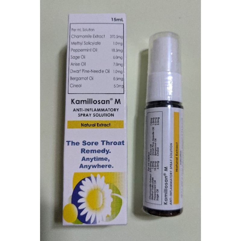 Kamillosan Throat Spray Shopee Philippines