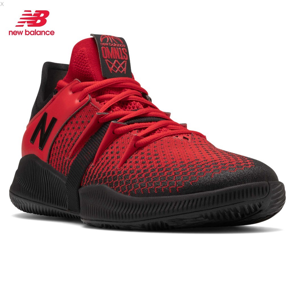 New Balance OMN1S LOW (M) Basketball Shoes for Men (Black/Red) yv