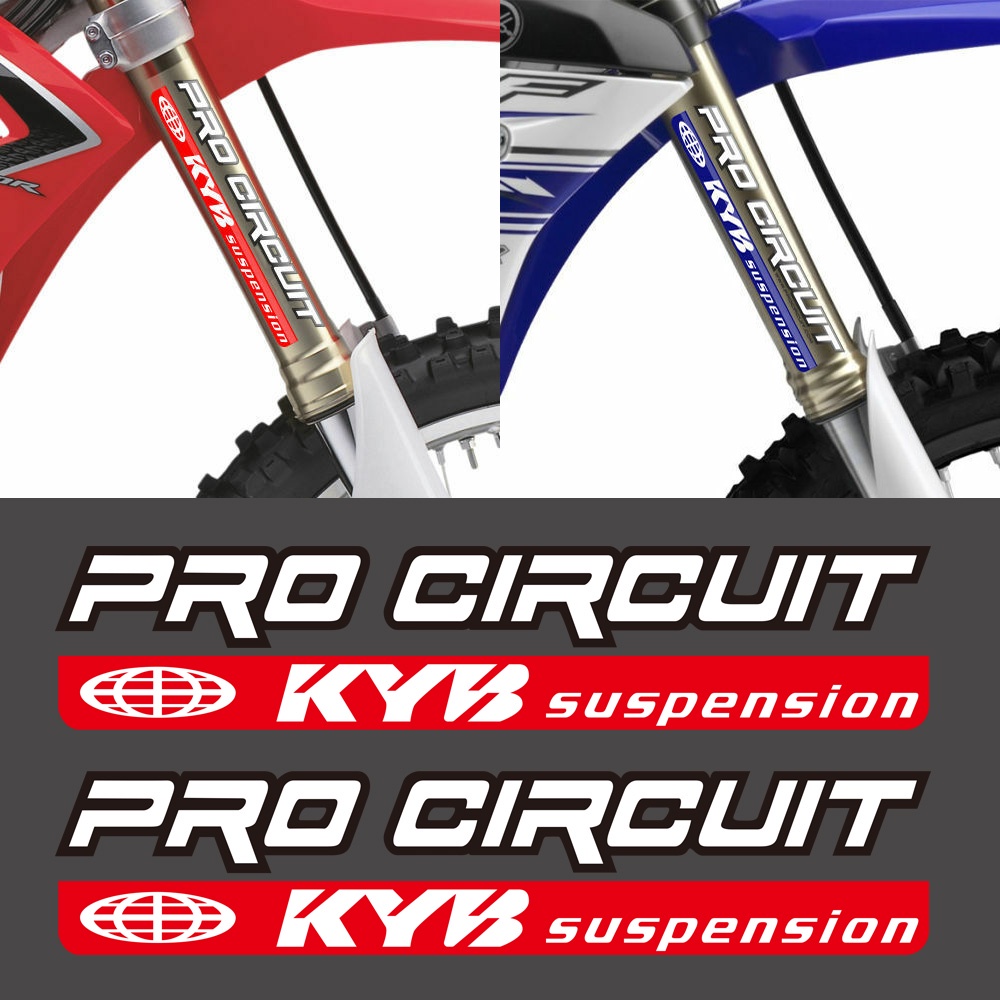 KYB Racing Reflective Sticker Suspension Shock Motorcycle Accessories