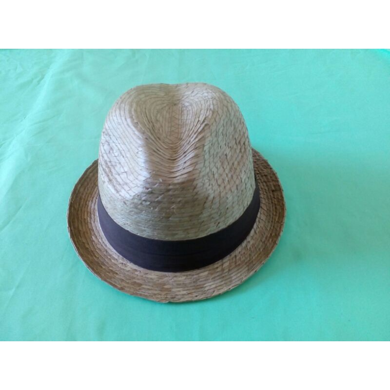 fedora straw hat unisex Shopee Philippines