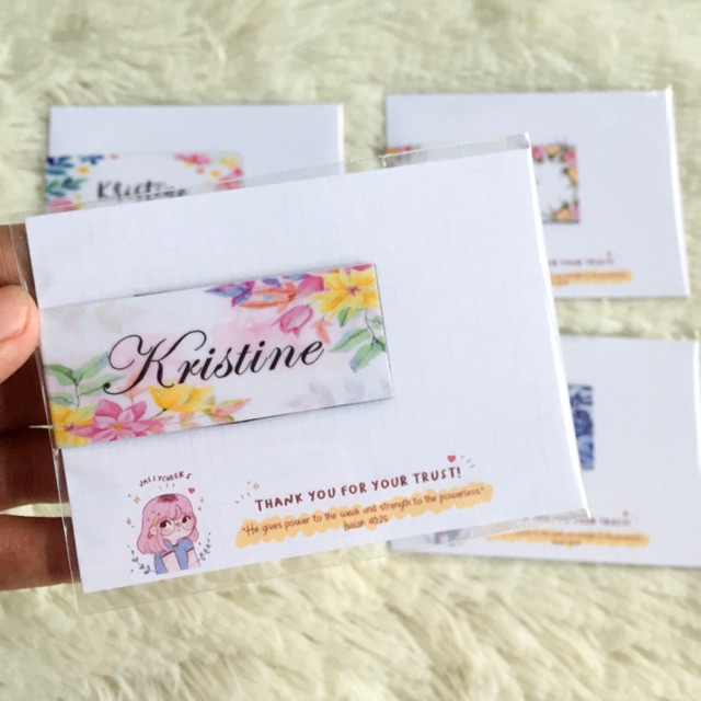 Customized Bookmark Shopee Philippines