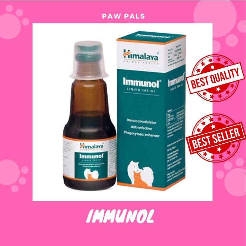 Himalaya Immunol Syrup for Dogs and Cats 100ml Shopee Philippines