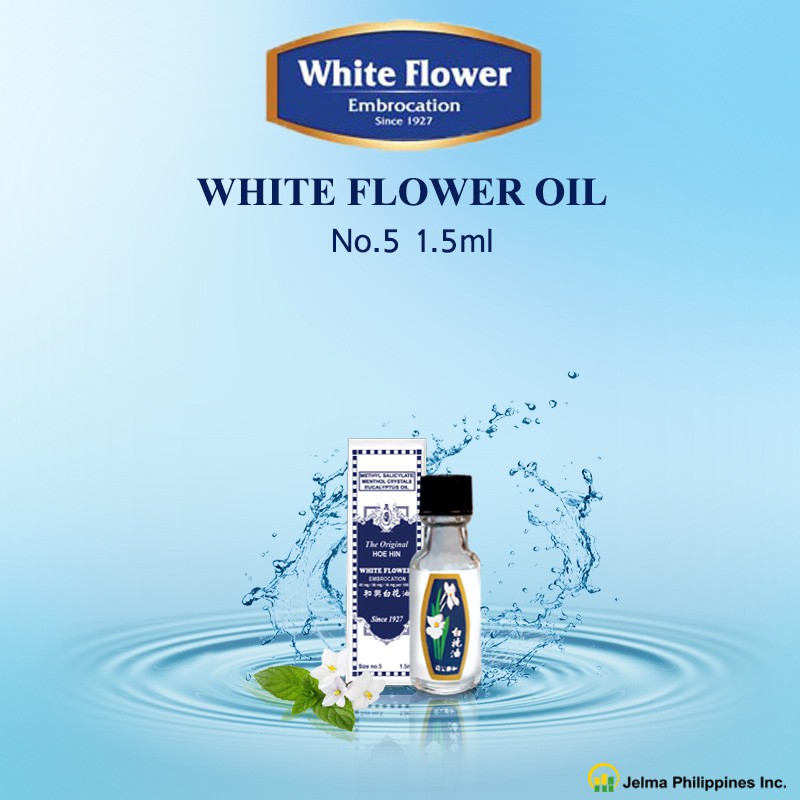White Flower Oil No. 5 (1 x 1.5 mL) Shopee Philippines