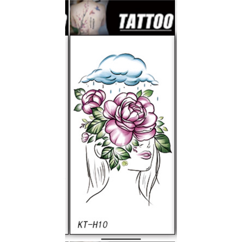 Fake tattoo sticker waterproof for women sticker tattoo waterproof