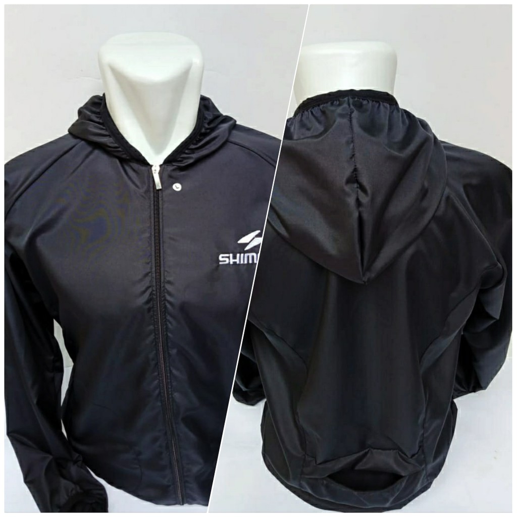 HITAM Bicycle Jacket/ sauna Jacket/ Jogging Jacket/ Sports Jacket/Black
