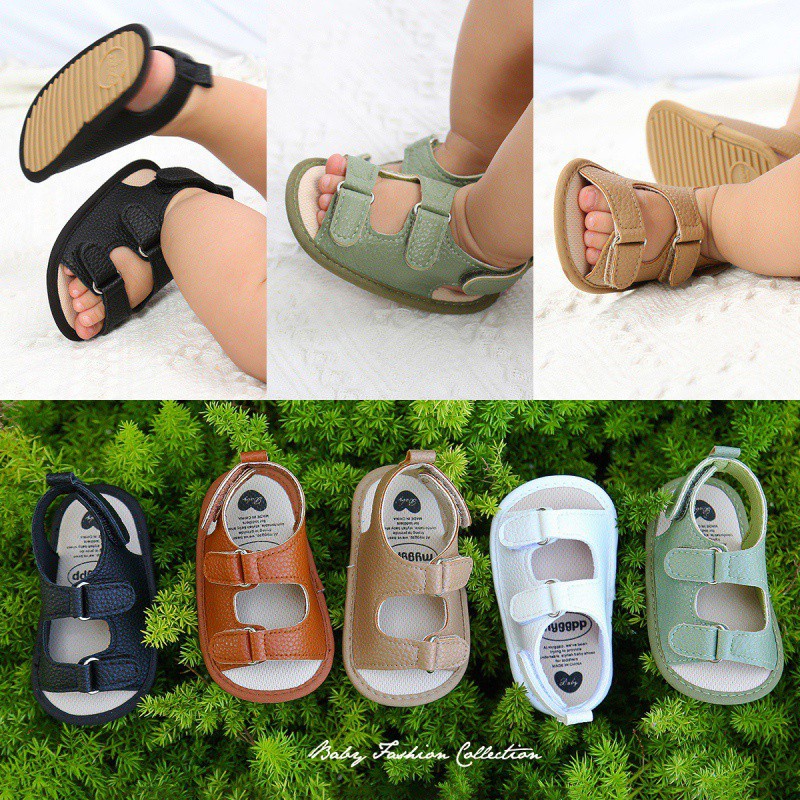 Baby Sandals Toddler Shoes Soft Bottom Anti Slip Infant Crib Shoes Cute