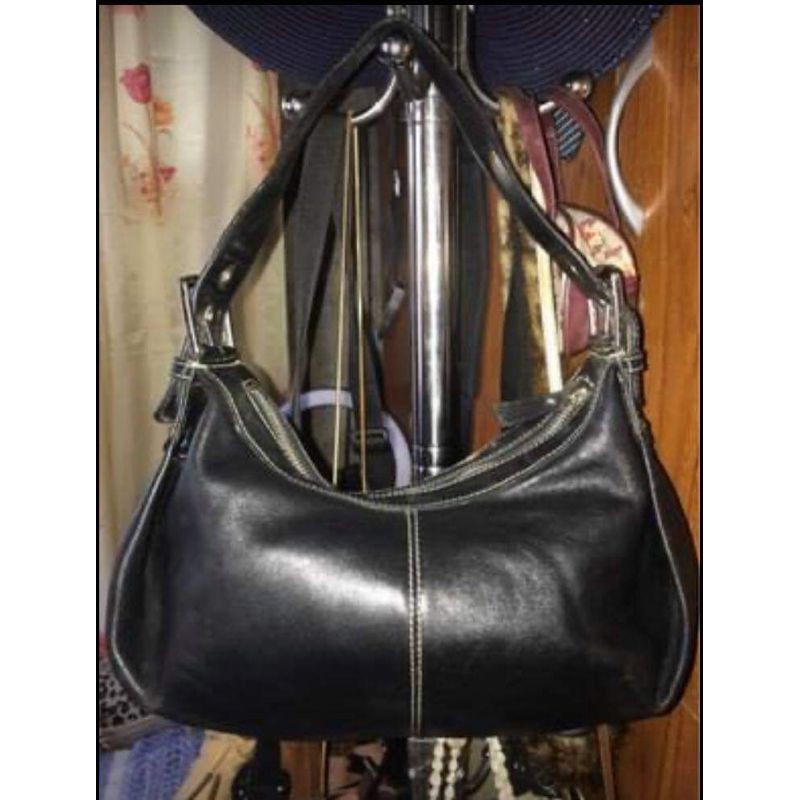 Genuine leather shoulder bag Brand ENZO ANGIOLINI YKK zip in good