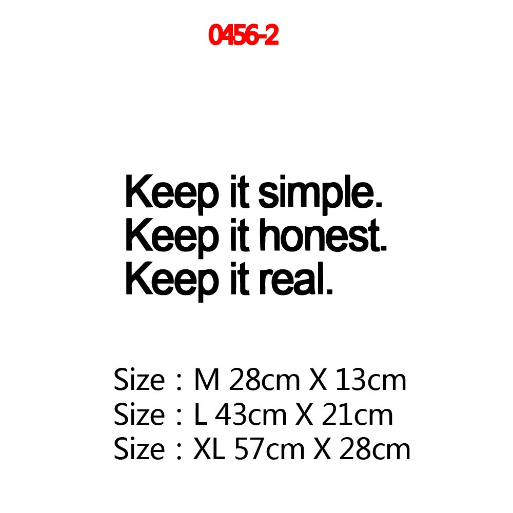 20 Style Dream Phrase Motivation Quotes Vinyl Wall Sticker For Office