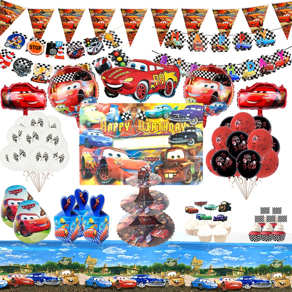 Cars Theme Birthday Party Supplies Kid's Birthday Car Theme Party