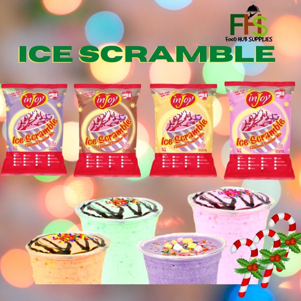 Ice Scramble Flavors 1kg Shopee Philippines