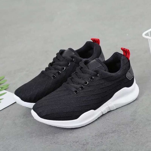 Rubber Shoes Woman Running Shoes(+1 size bigger,maliit size) Shopee