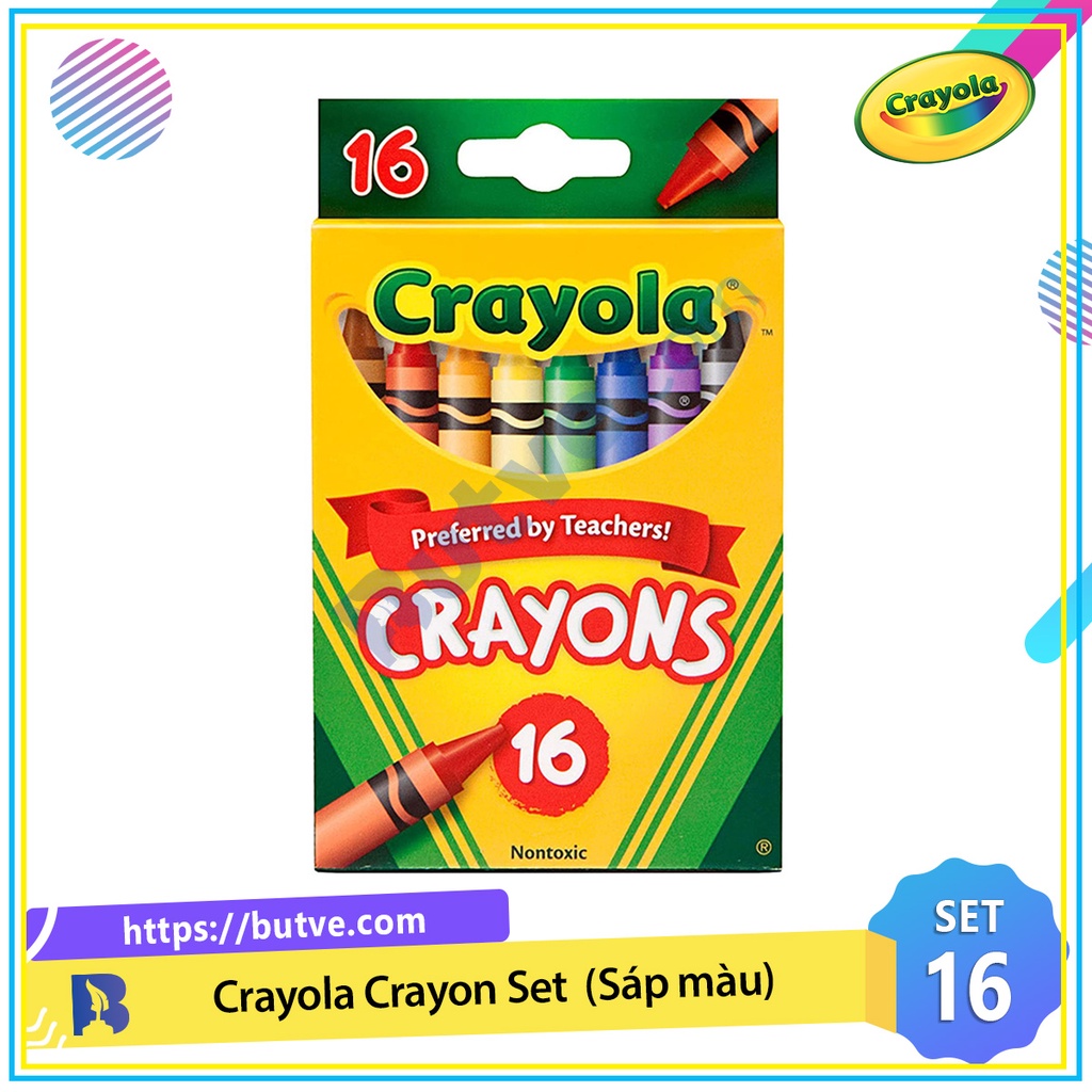 Set of 16 Crayola Crayons safe Crayons for children Shopee Philippines