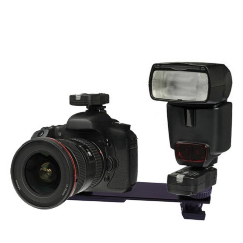 【In Stock】Tripod Head Plate Light Frame Straight Flash Bracket Camera