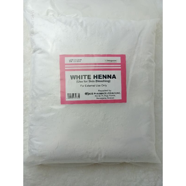 WHITE HENNA USE FOR SKIN BLEACHING Shopee Philippines