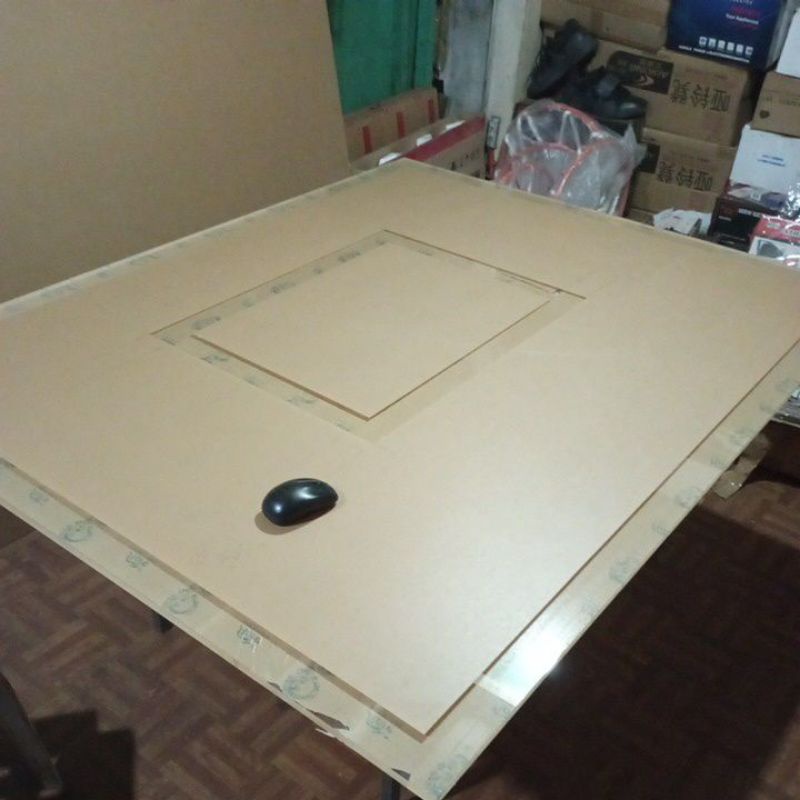 5x4feet 12mm thick fiberglass basketball board with lining fiber glass