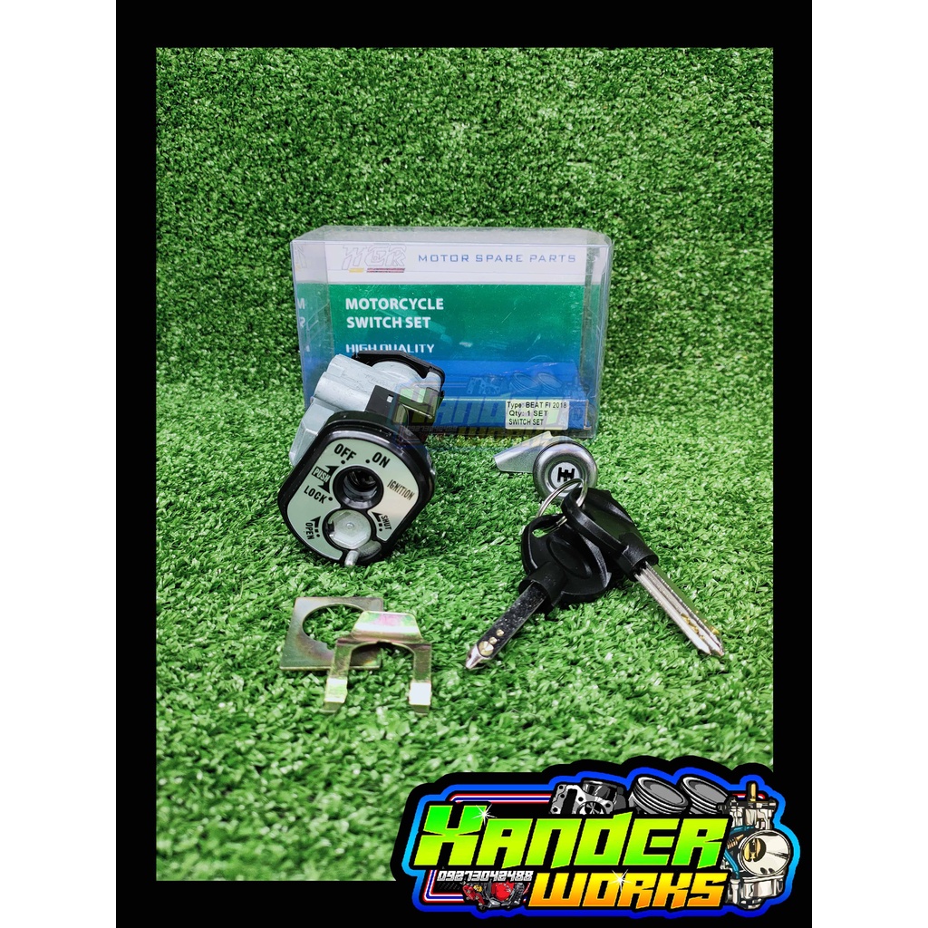TTGR IGNITION SWITCH ANTI THEFT KEY SET FOR HONDA BEAT FI Shopee