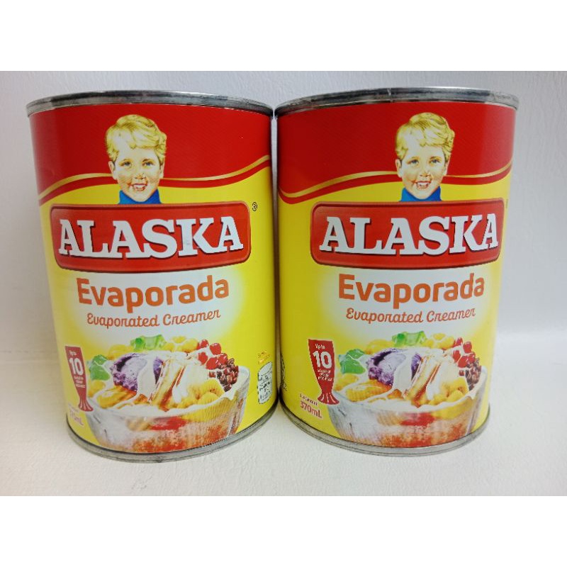 Alaska Evaporada Evaporated Creamer 370ml Shopee Philippines