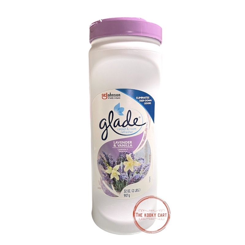 Glade Carpet and Room Refresher Freshener Lavander and Vanilla Odor