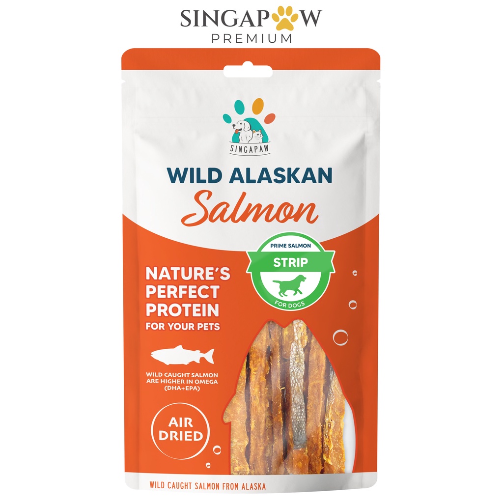 Singapaw Wild Alaskan Prime Salmon Strip 70g Shopee Philippines