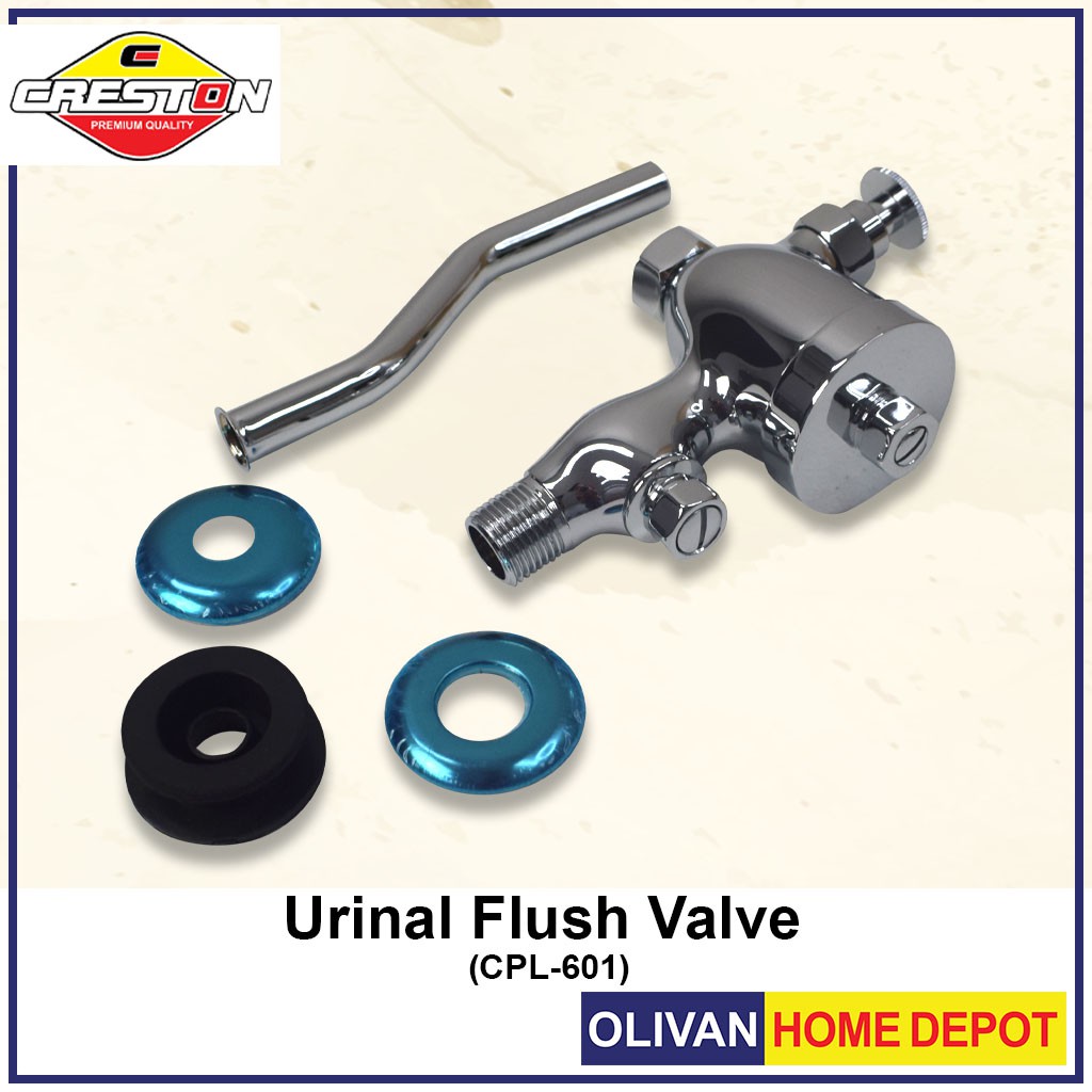 CRESTON SelfClosing Urinal Flush Valve Push Type CPL601 Shopee