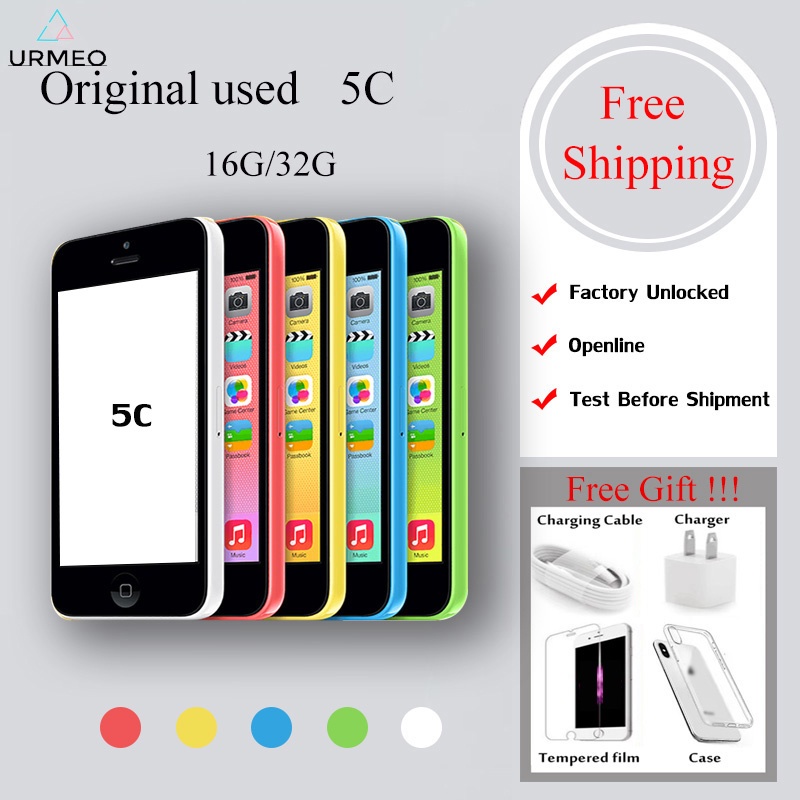 5C Secondhand phone Original Used Factory Unlocked Cellphone 5C 16GB