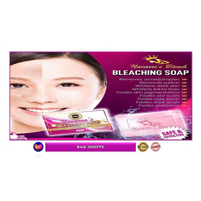 TB(LEGIT NAVARRO BLEACHING SOAP, MILK, MOISTURIZING, ANTIAGING, ECZEMA