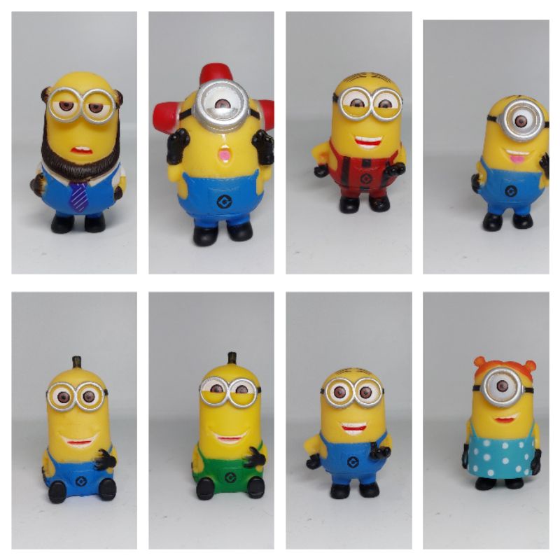 Despicable Me Minions Minion Collectible Rubber Vinyl Small Mini Toy