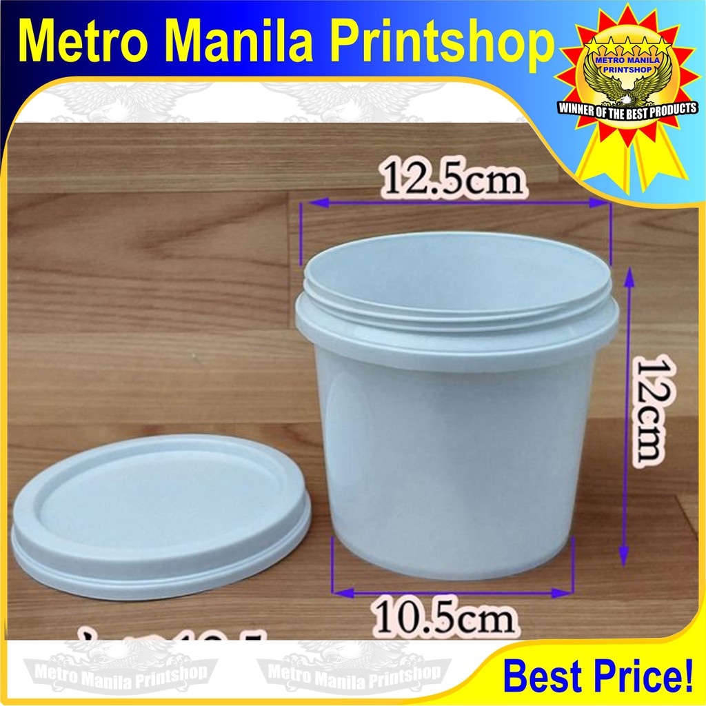 FOOD GRADE PLASTIC CONTAINER 1kg / 2kg Shopee Philippines
